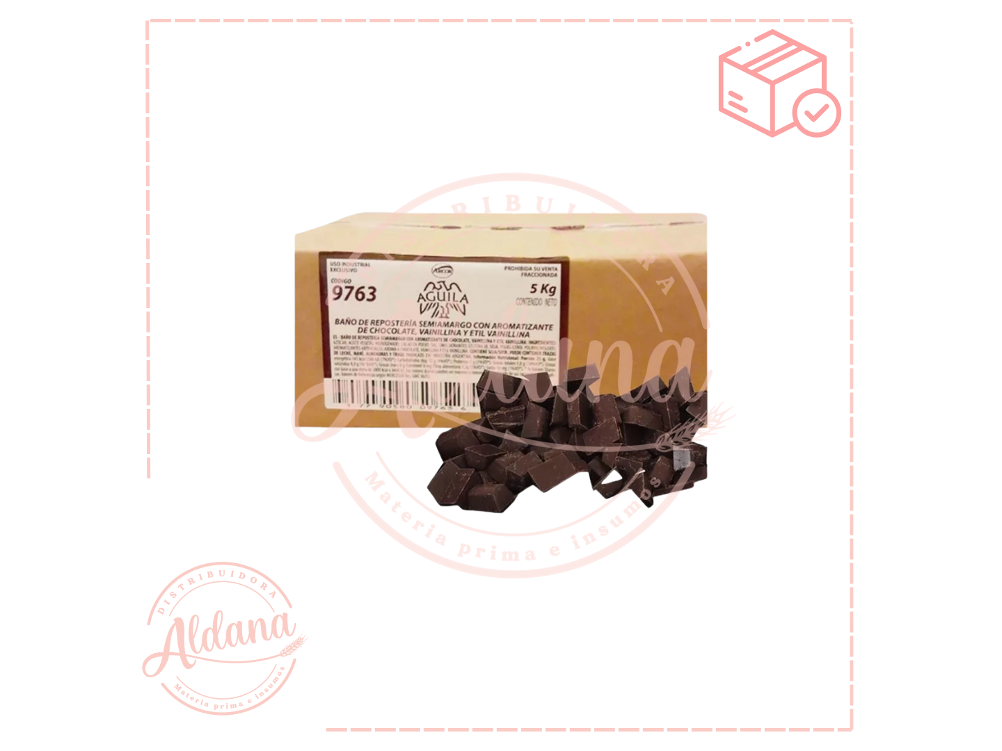 Chocolate baño bombon aguila