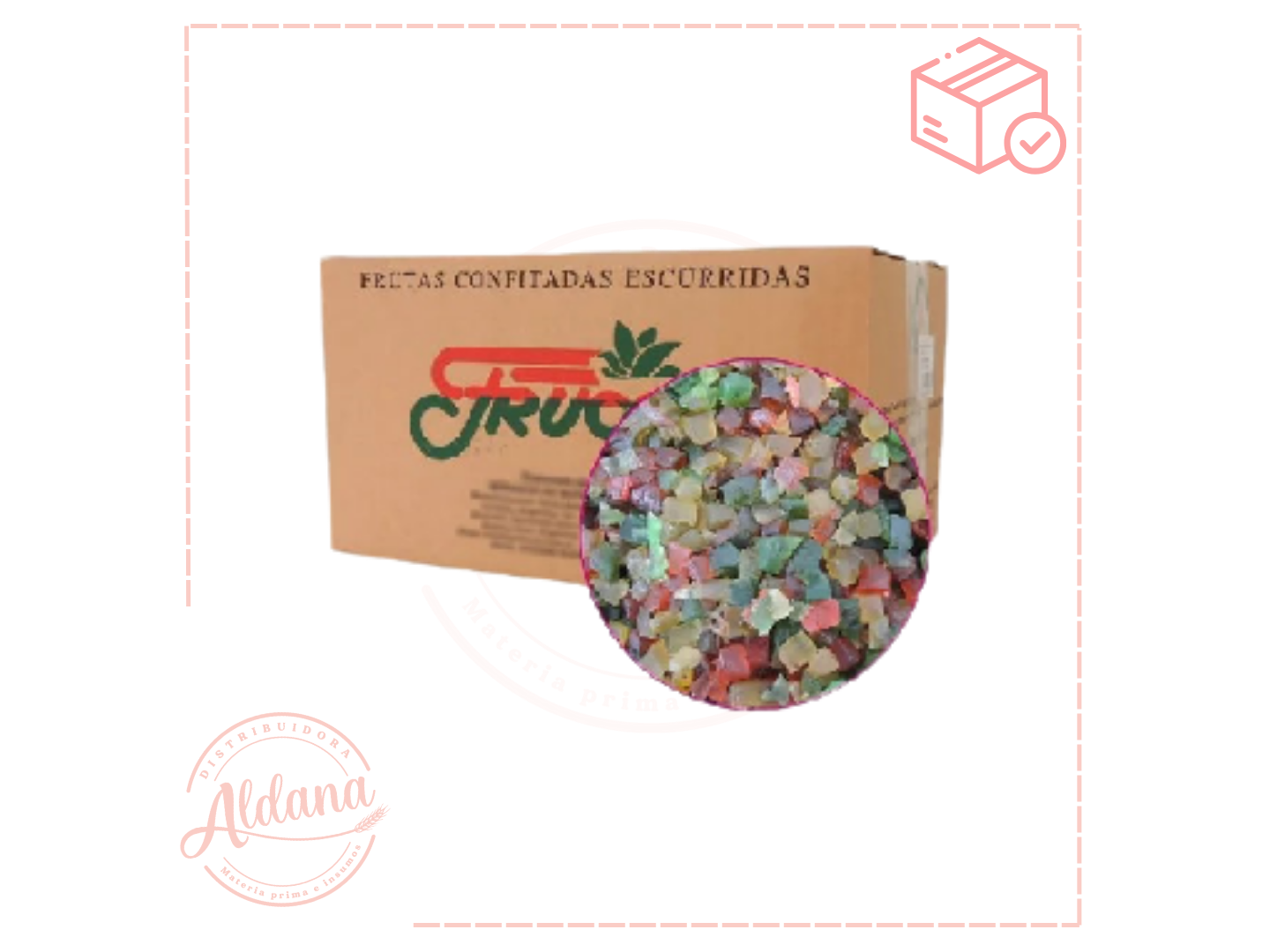 Fruta Abrillantada de distribuidora.aldana