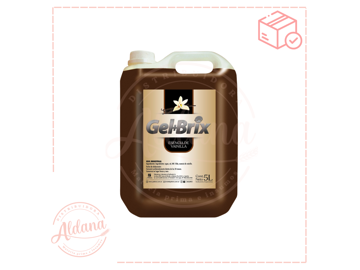 Esencia de vainilla gelbrix