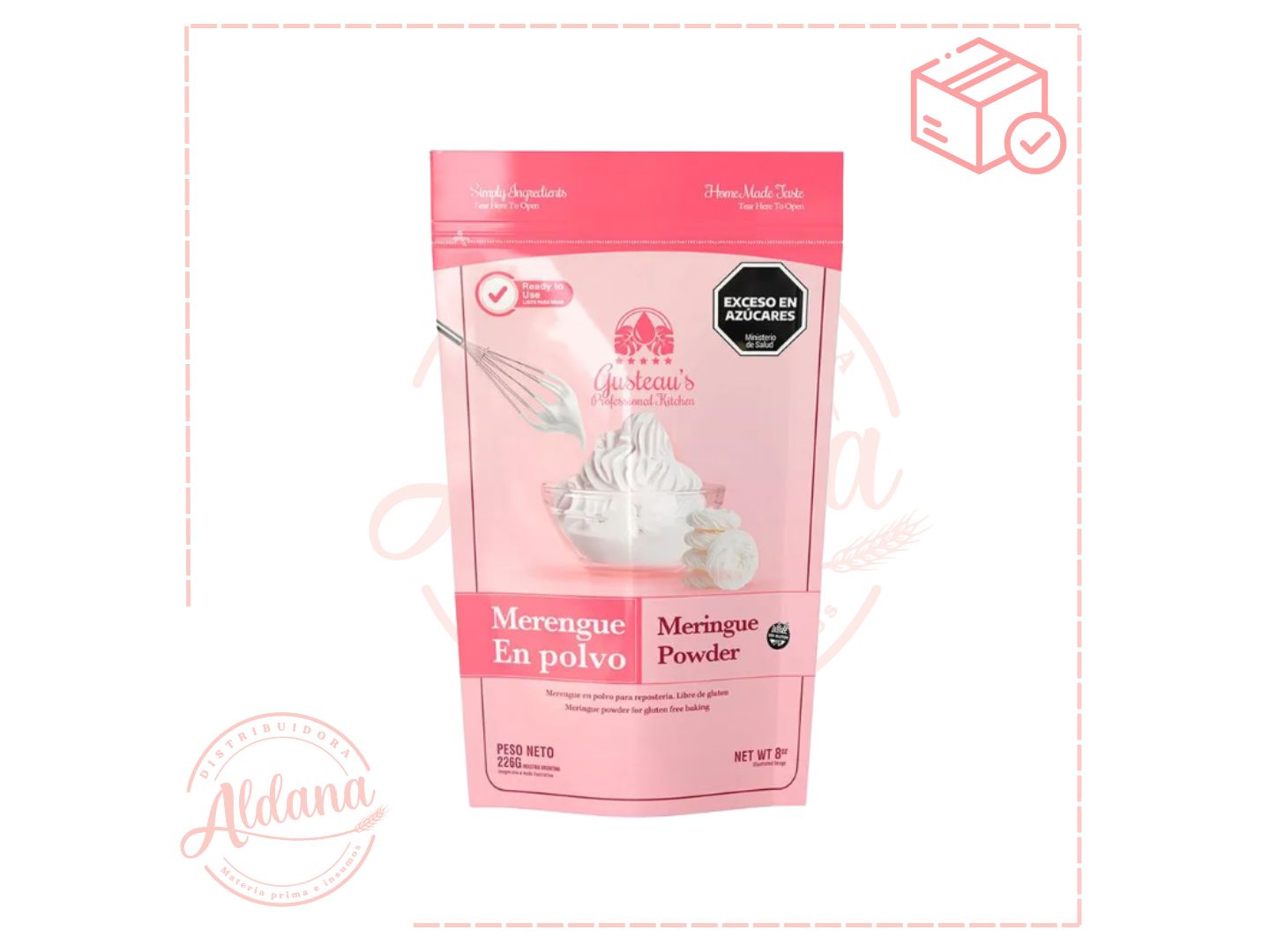 MERENGUE EN POLVO GUSTEAUS