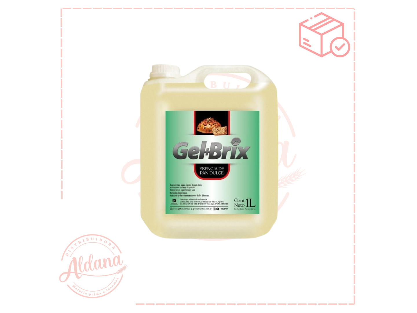 Esencia de pan dulce gelbrix