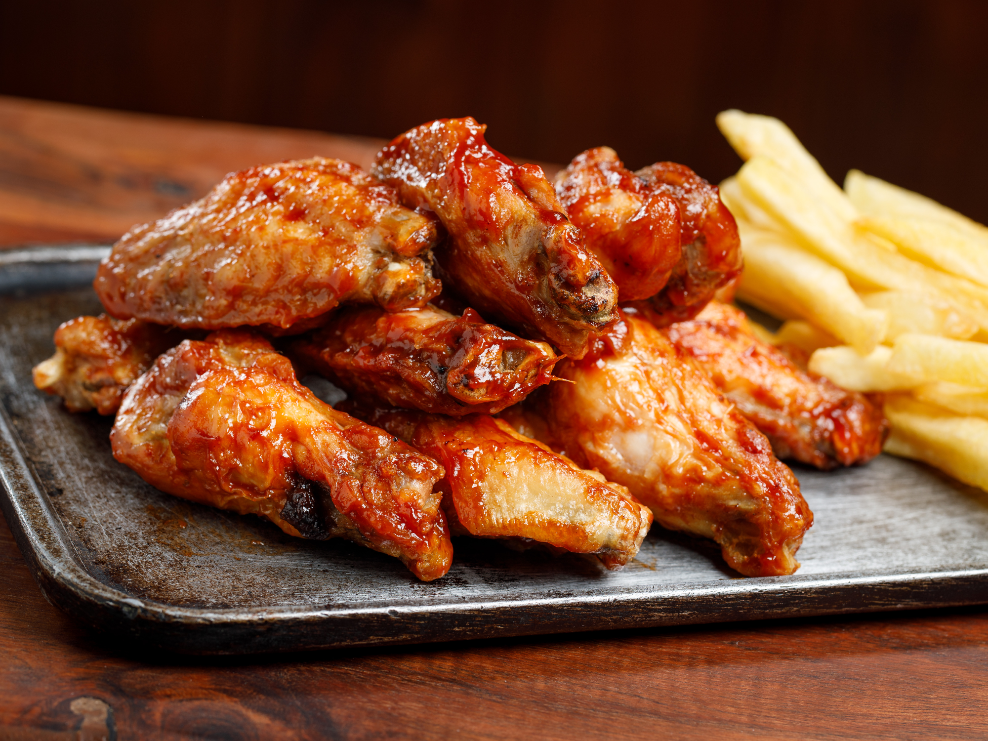 Hot bbq wings (picantes🌶️)