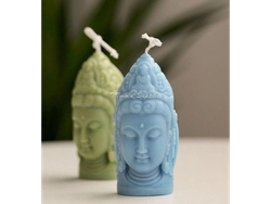 Molde buda, apto velas y resina