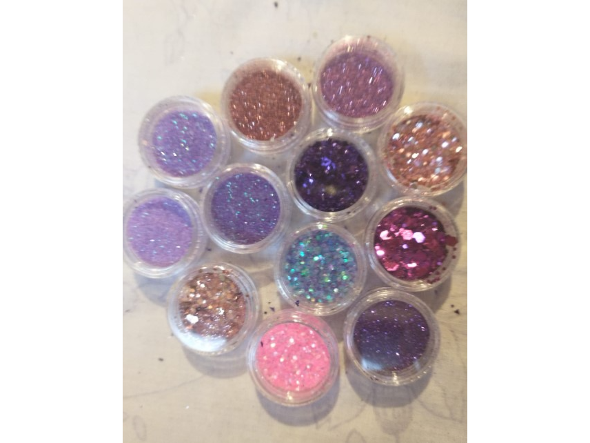 Glitter por unidad