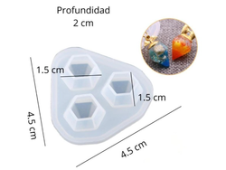 Molde mini diamante