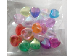 Corazones tornasol