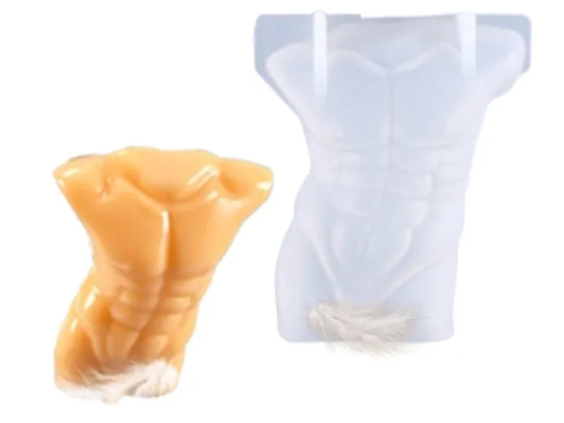 Molde torso masculino