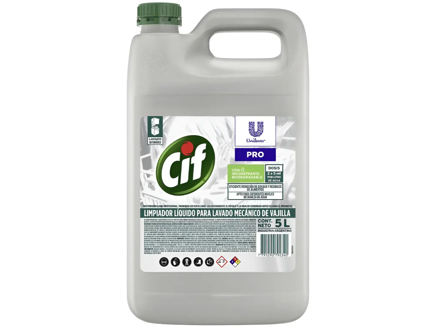 CIF LAVAVAJILLA MECANICO X 5LTS