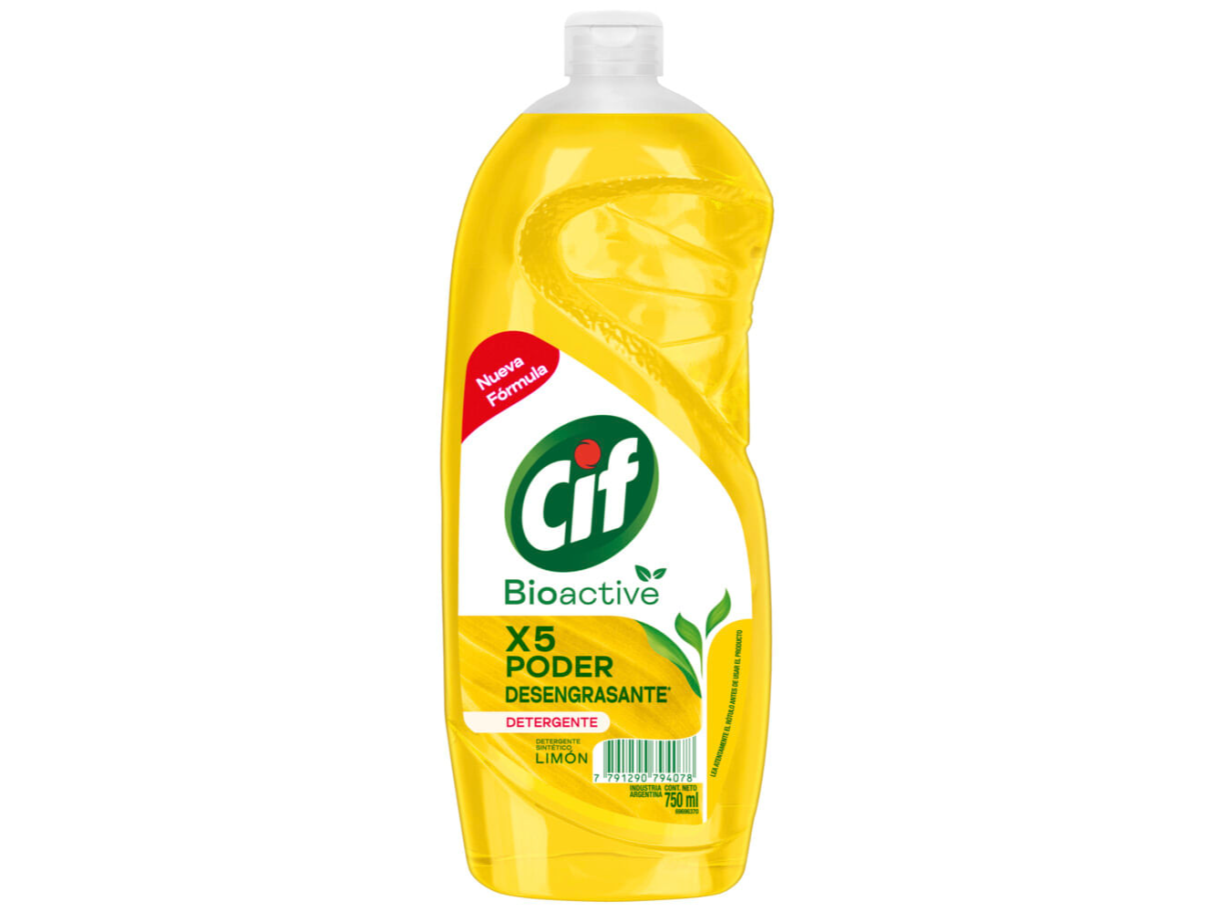 CIF DETERGENTE BIOACTIVE LUMON X 750ML
