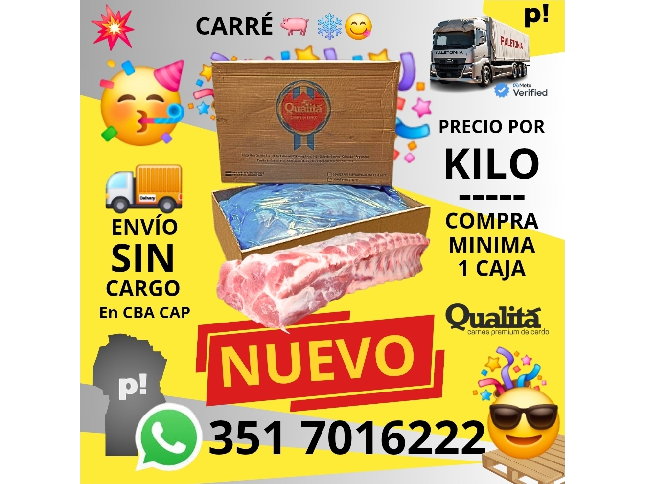 CARRE CONGELADO X 20 K APROX