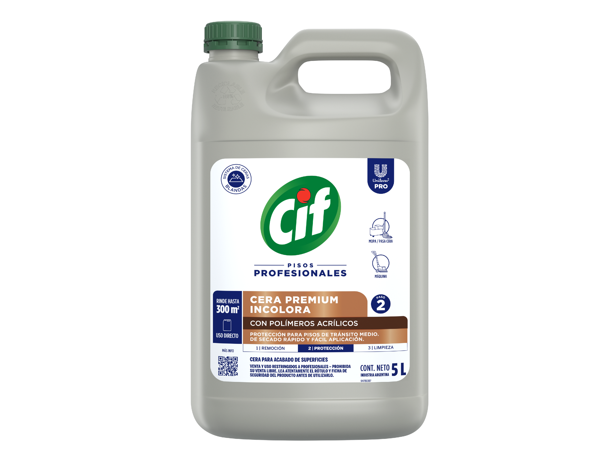 CIF CERA PREMIUM INCILORA X 5LTS