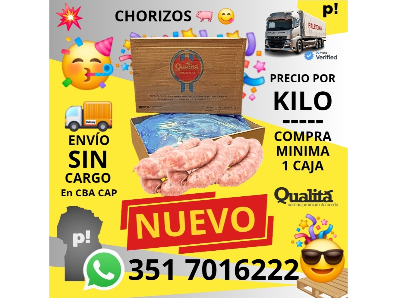 CHORIZO FRESCO ESPECIAL X 10 K APROX