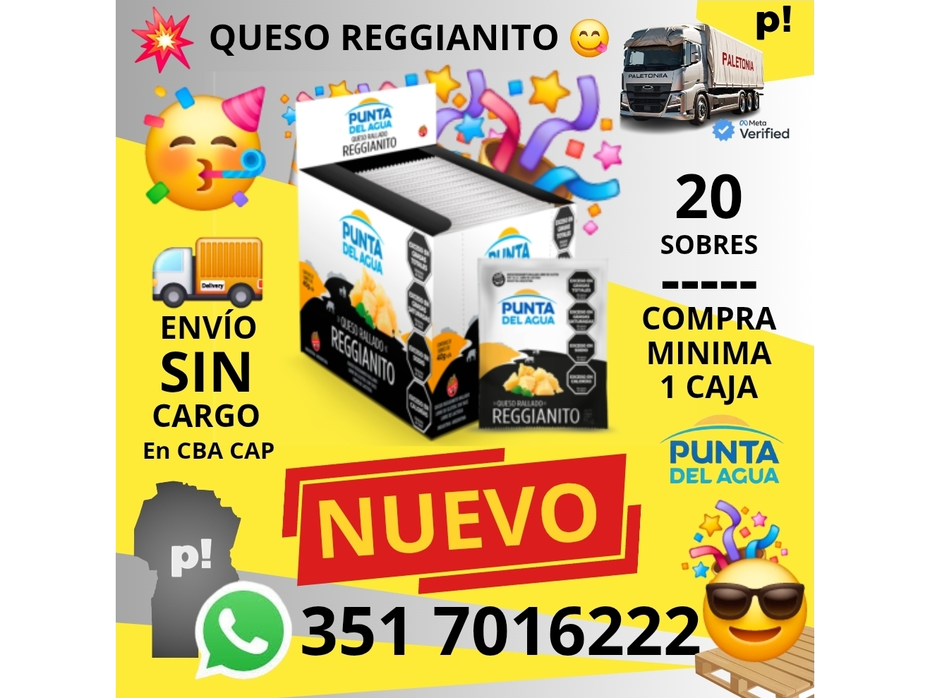 QUESO RALLADO X 40G PDA CAJA X 20 PAQ