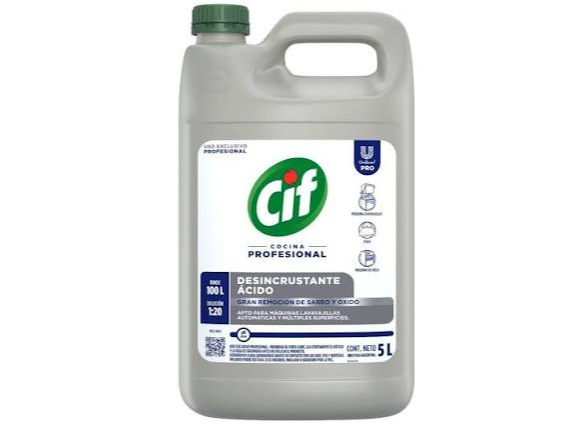 CIF DESINCRUSTANTE ACIDO X 5LTS