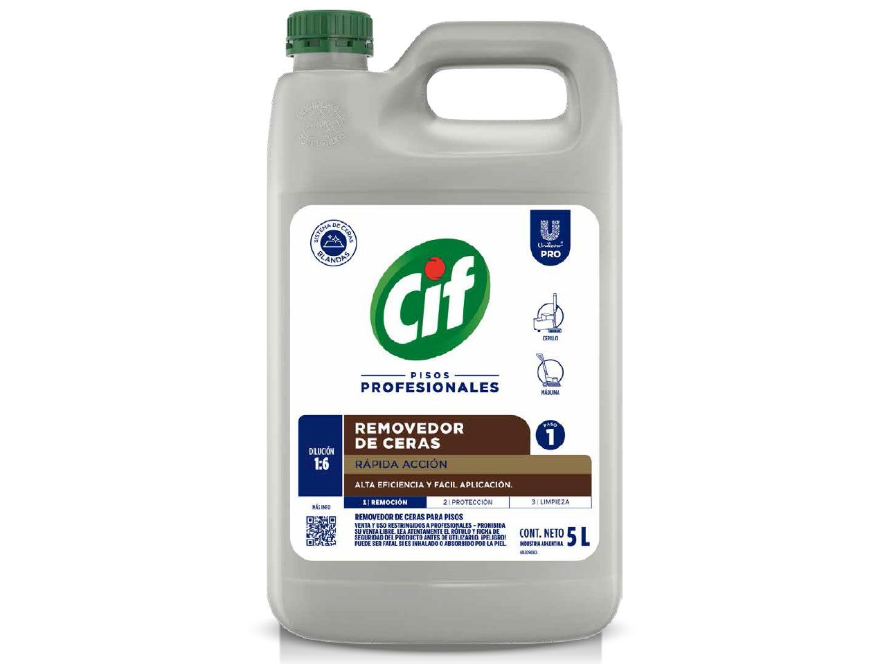 CIF REMOVEDOR DE CERAS X 5LTS