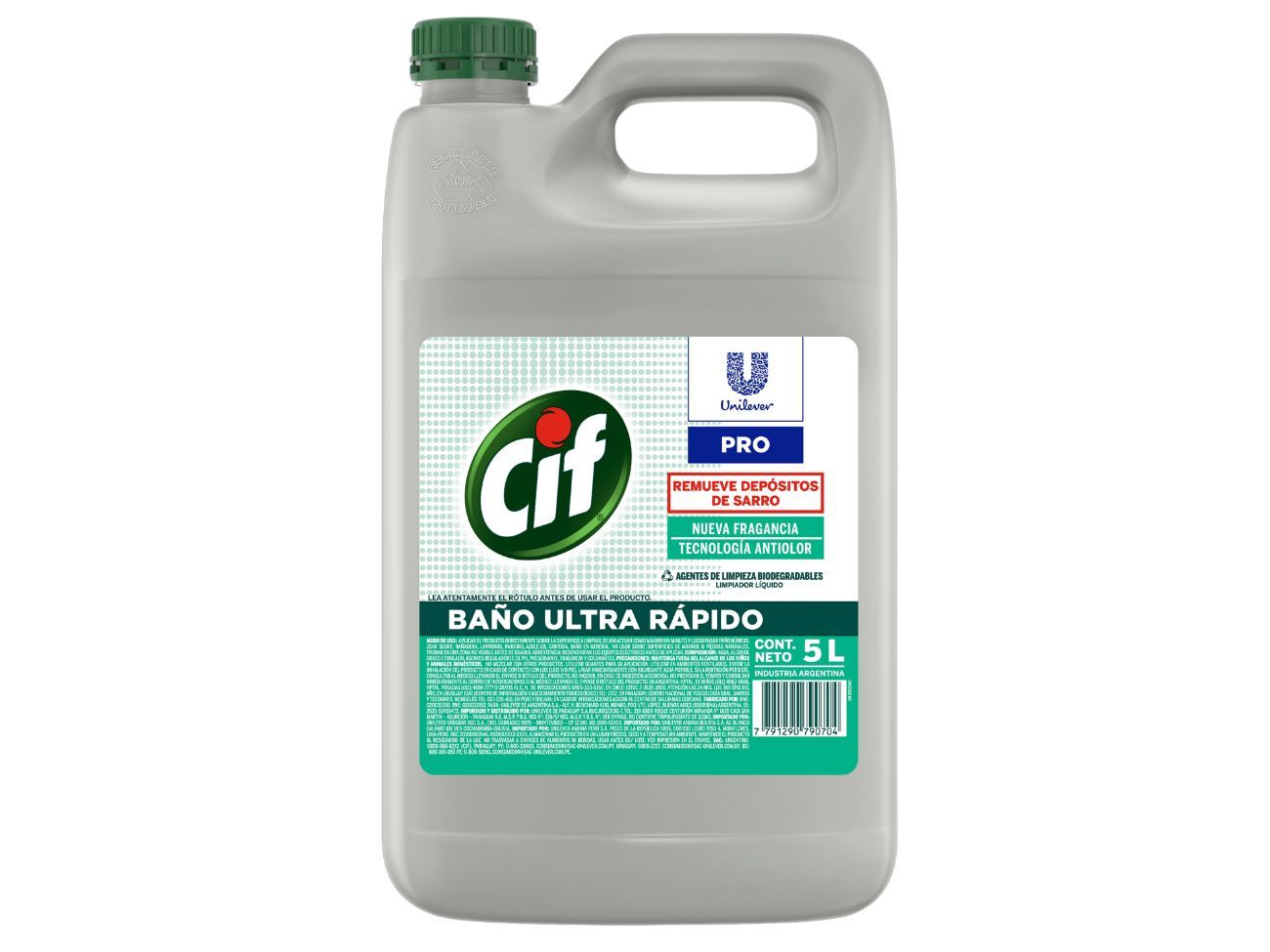 CIF BAÑOS BUODEGRADABLES X 5LTS