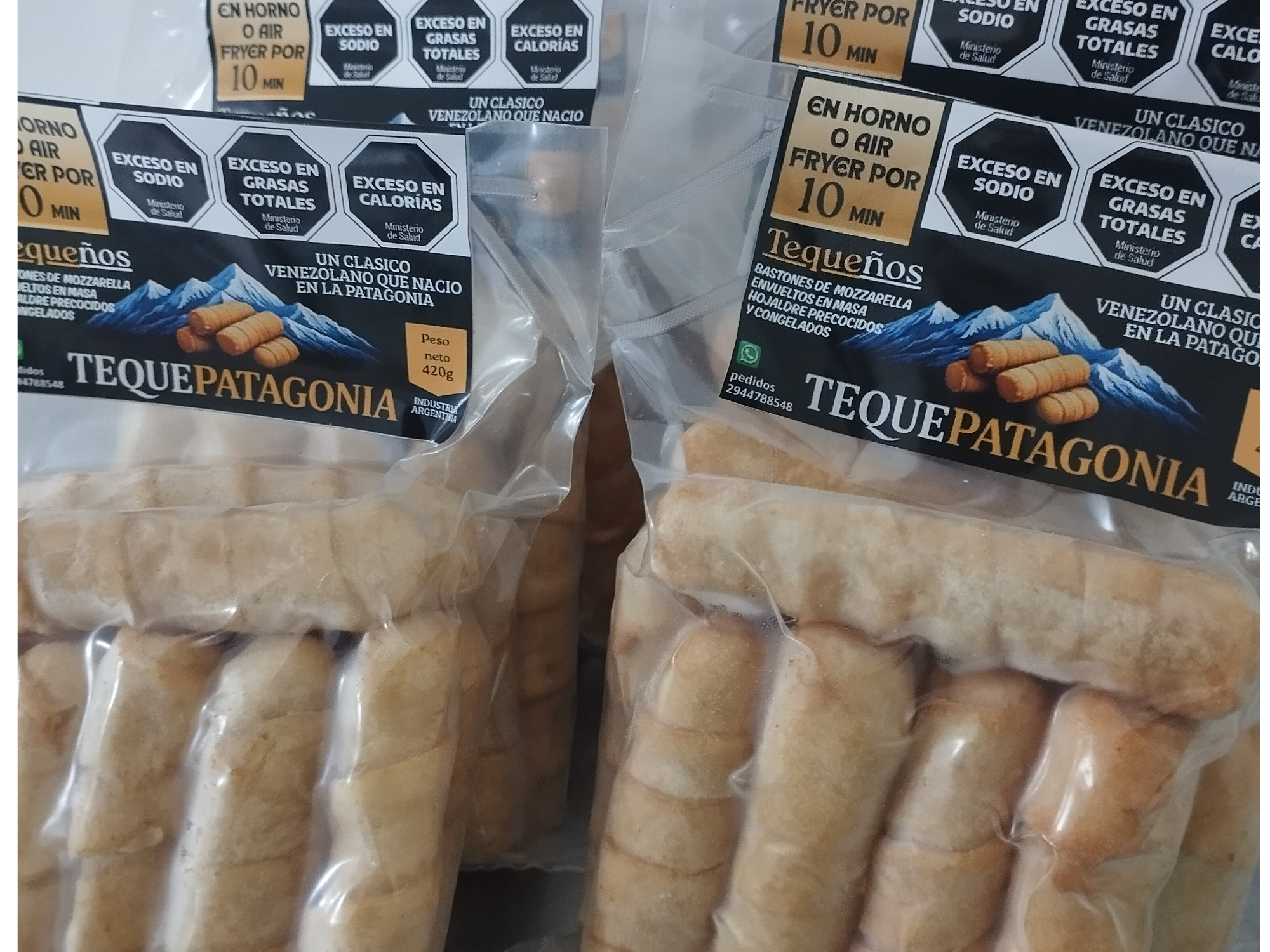 Pack de 500g listos para el horno