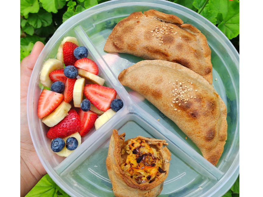 Empanadas de calabaza y queso