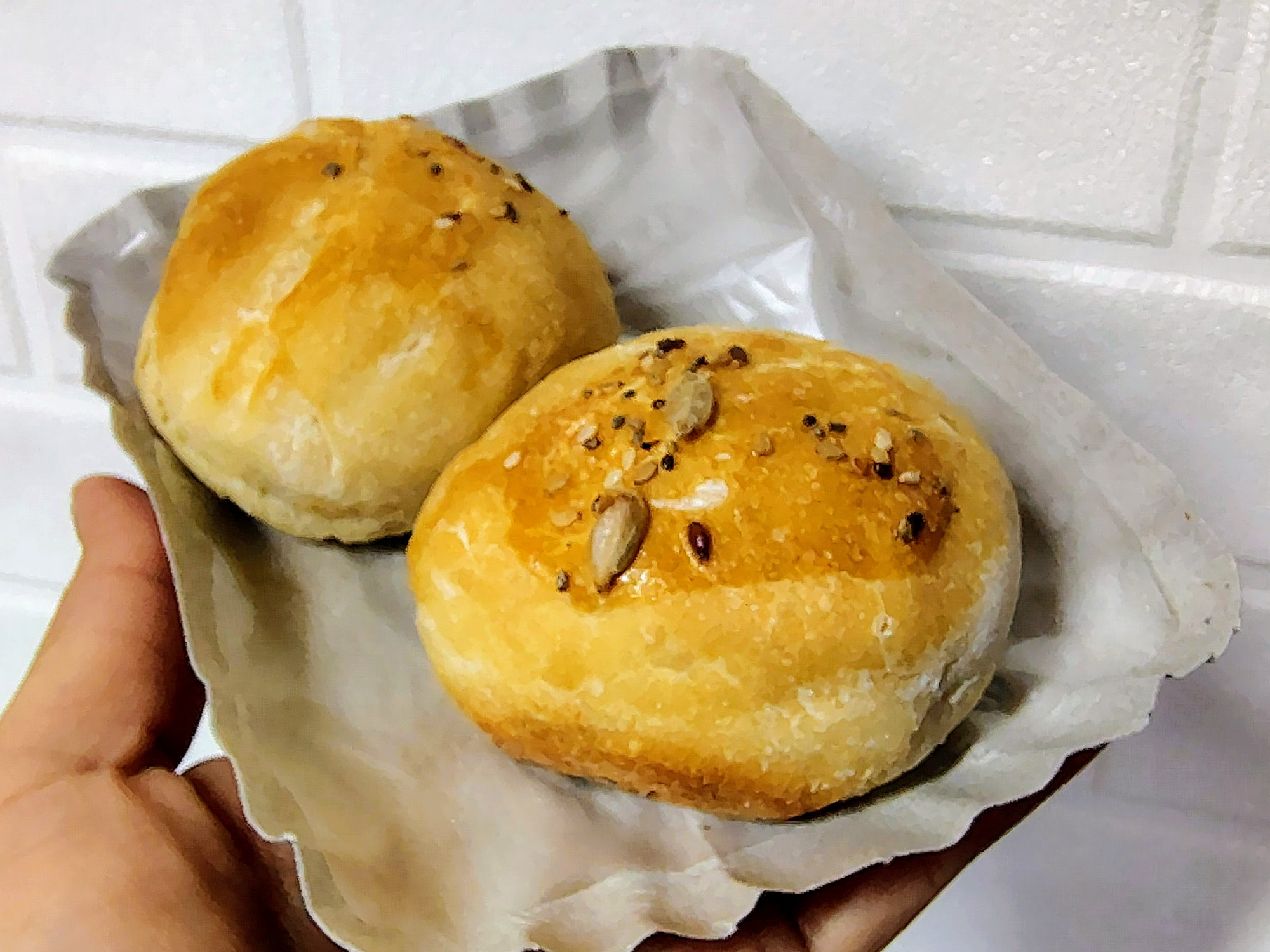 Pancitos de harina de almendras