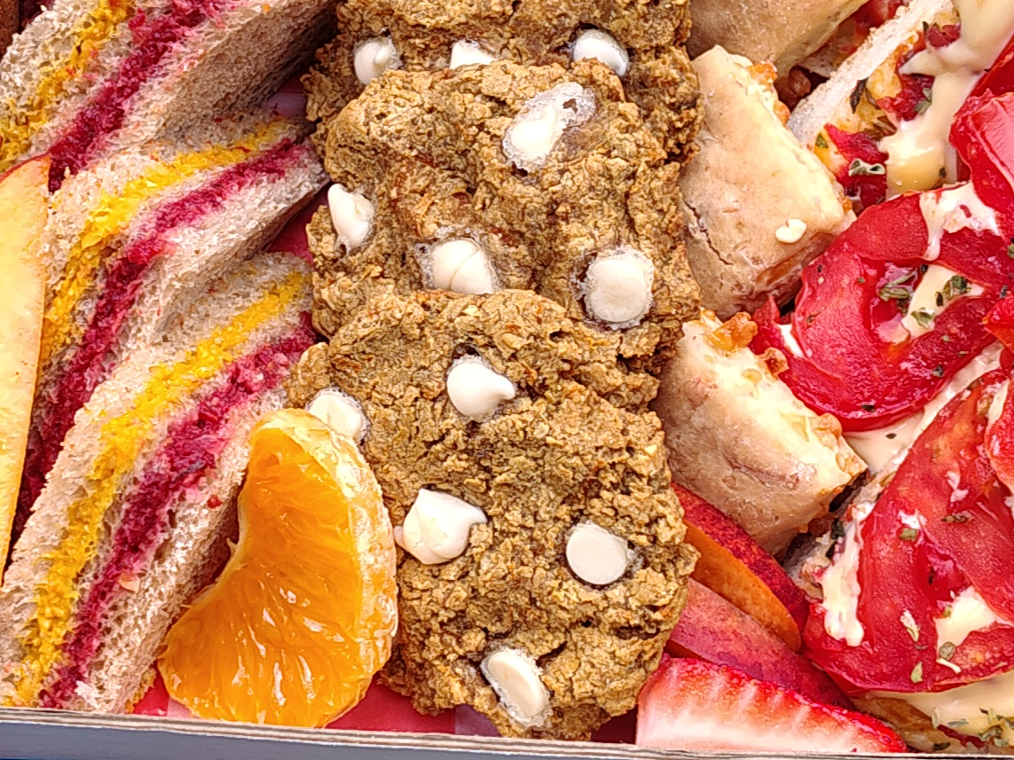 Galletas de naranja y zanahoria