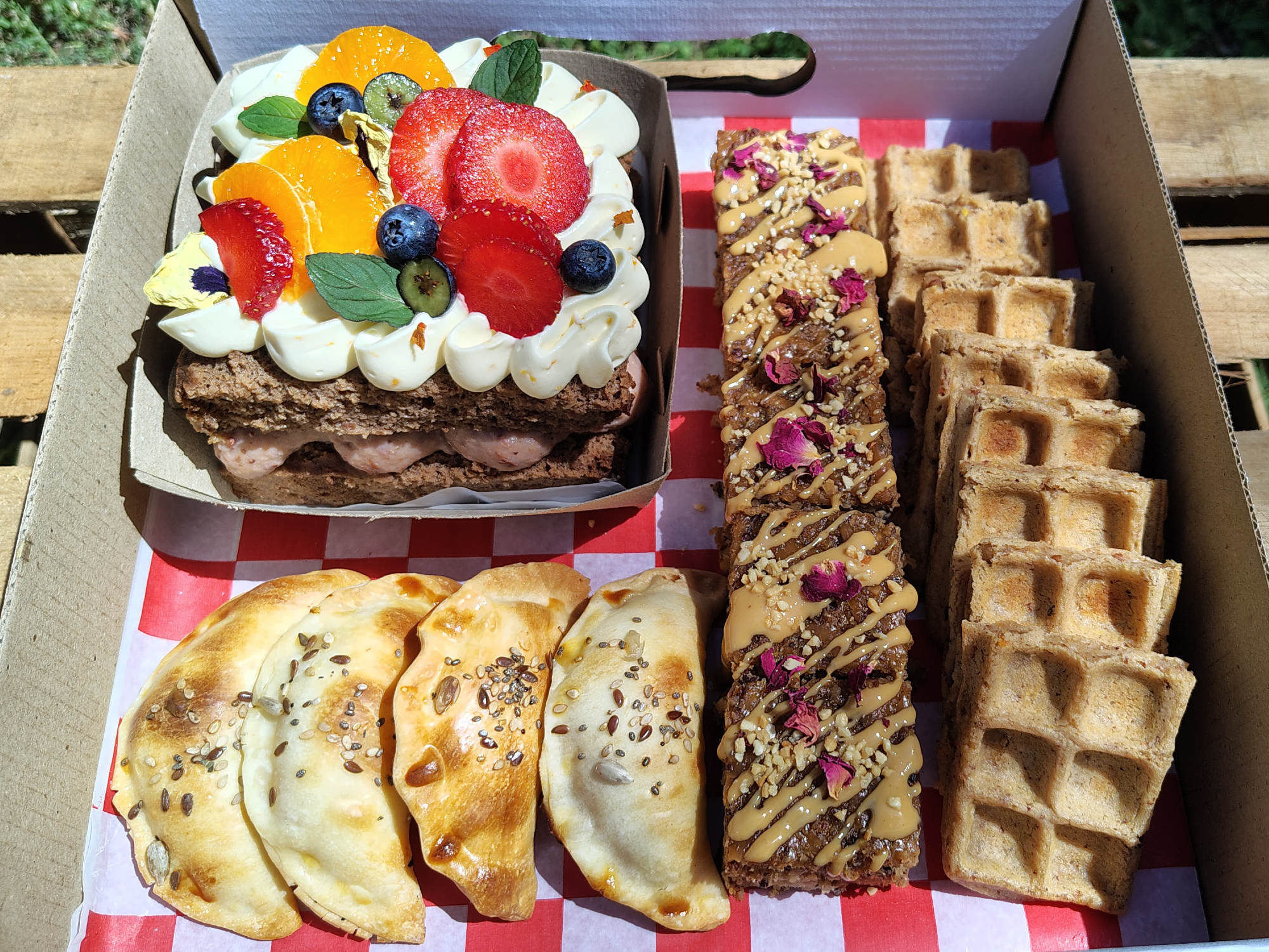 Box para regalar - con mini torta