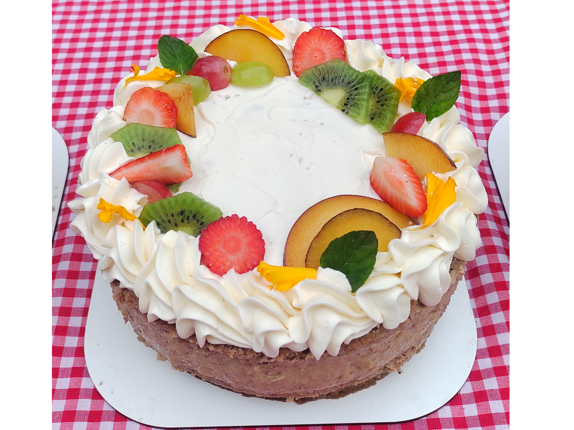 Torta Frutal CON AZÚCAR