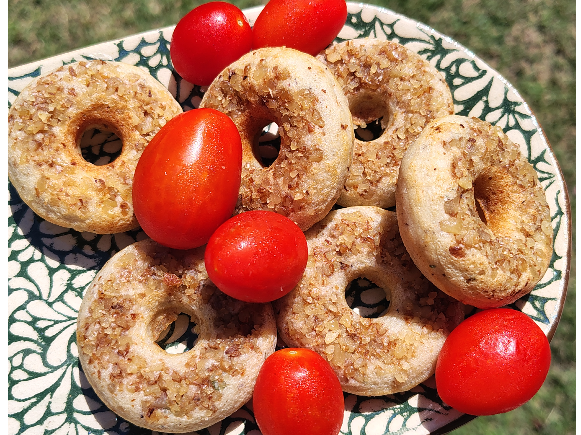 Donas de ricota y nuez