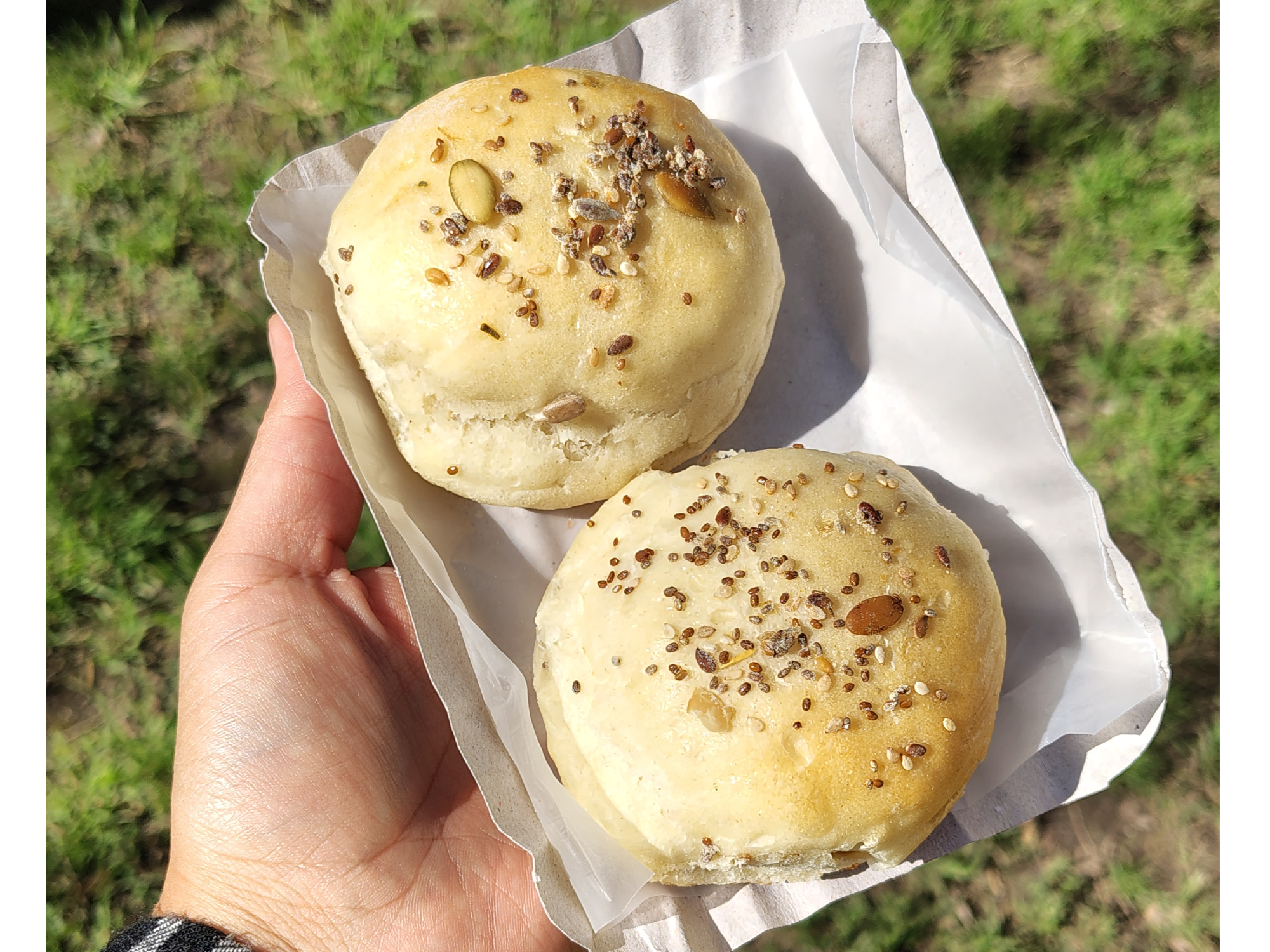 Pancitos de harina de almendras x 2 🍞
