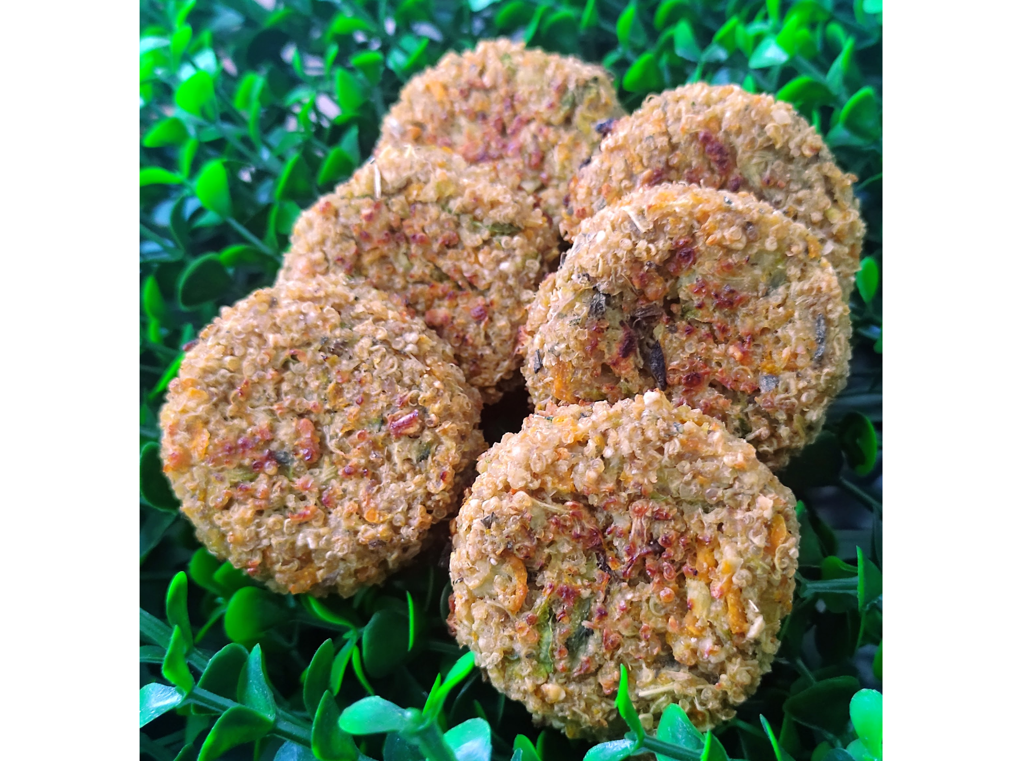 Bocaditos de quinoa y mijo