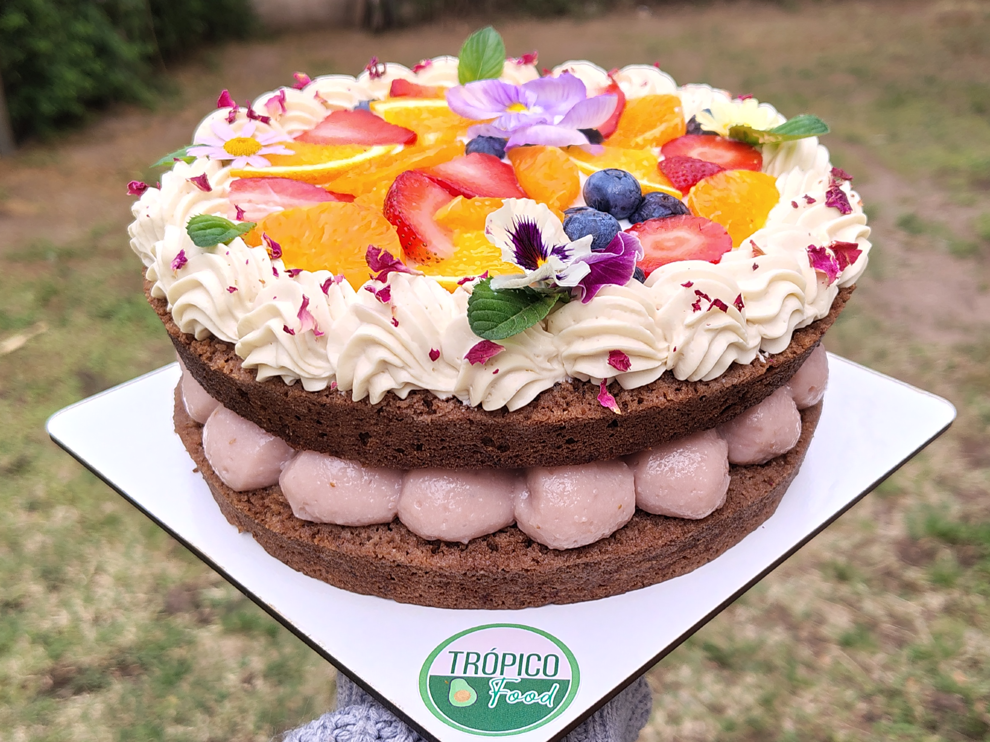 Torta Frutal - con azúcar