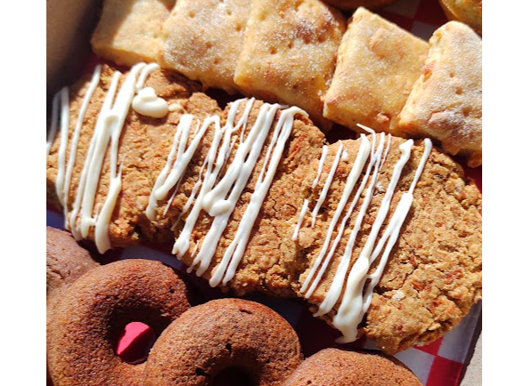 Galletas de naranja y zanahoria