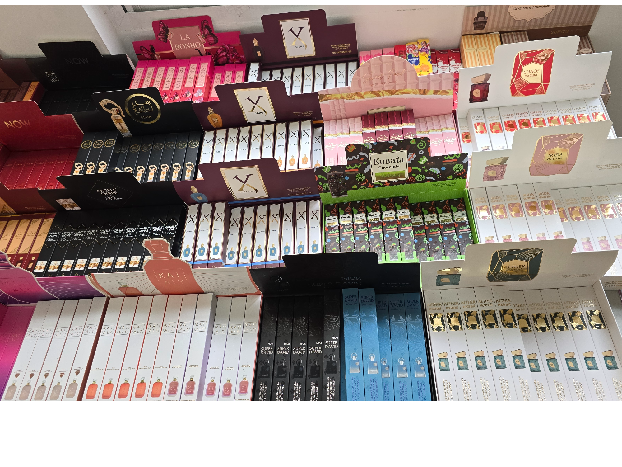 200 perfumes de 35 ml arabe tubitos