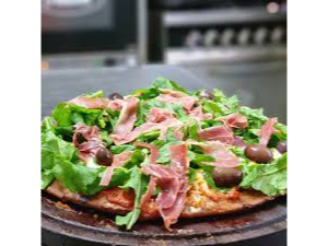 RUCULA CON JAMÓN CRUDO