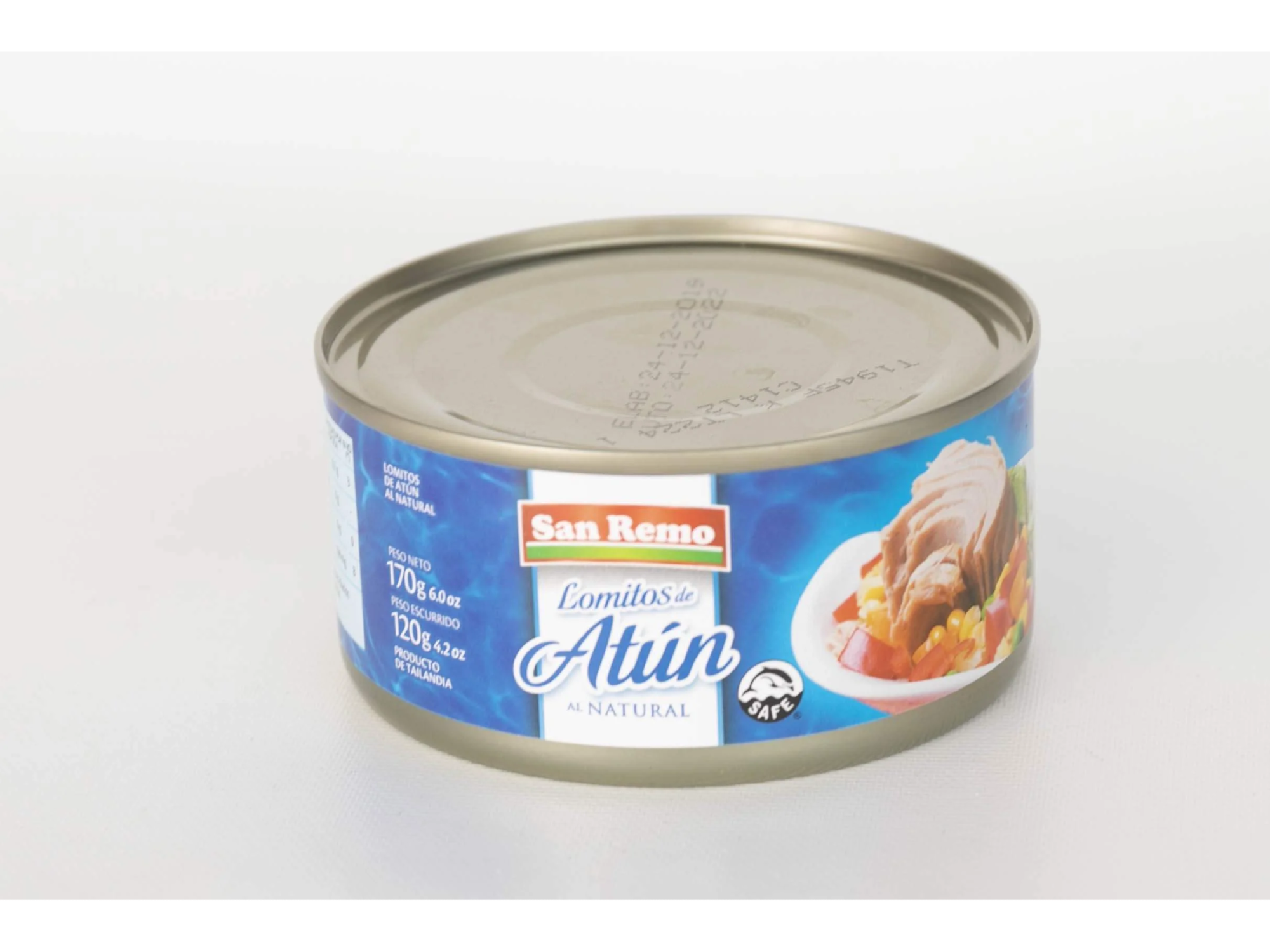 Lomito de atun al natural San Remo