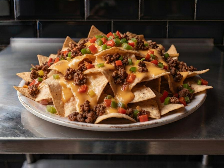 NACHOS CHEESE BURGUER