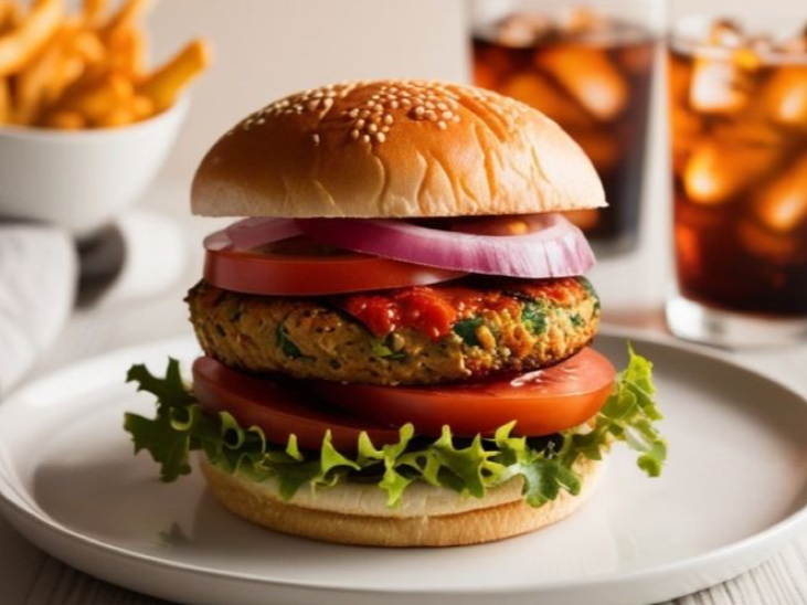 Hamburguesa vegetariana