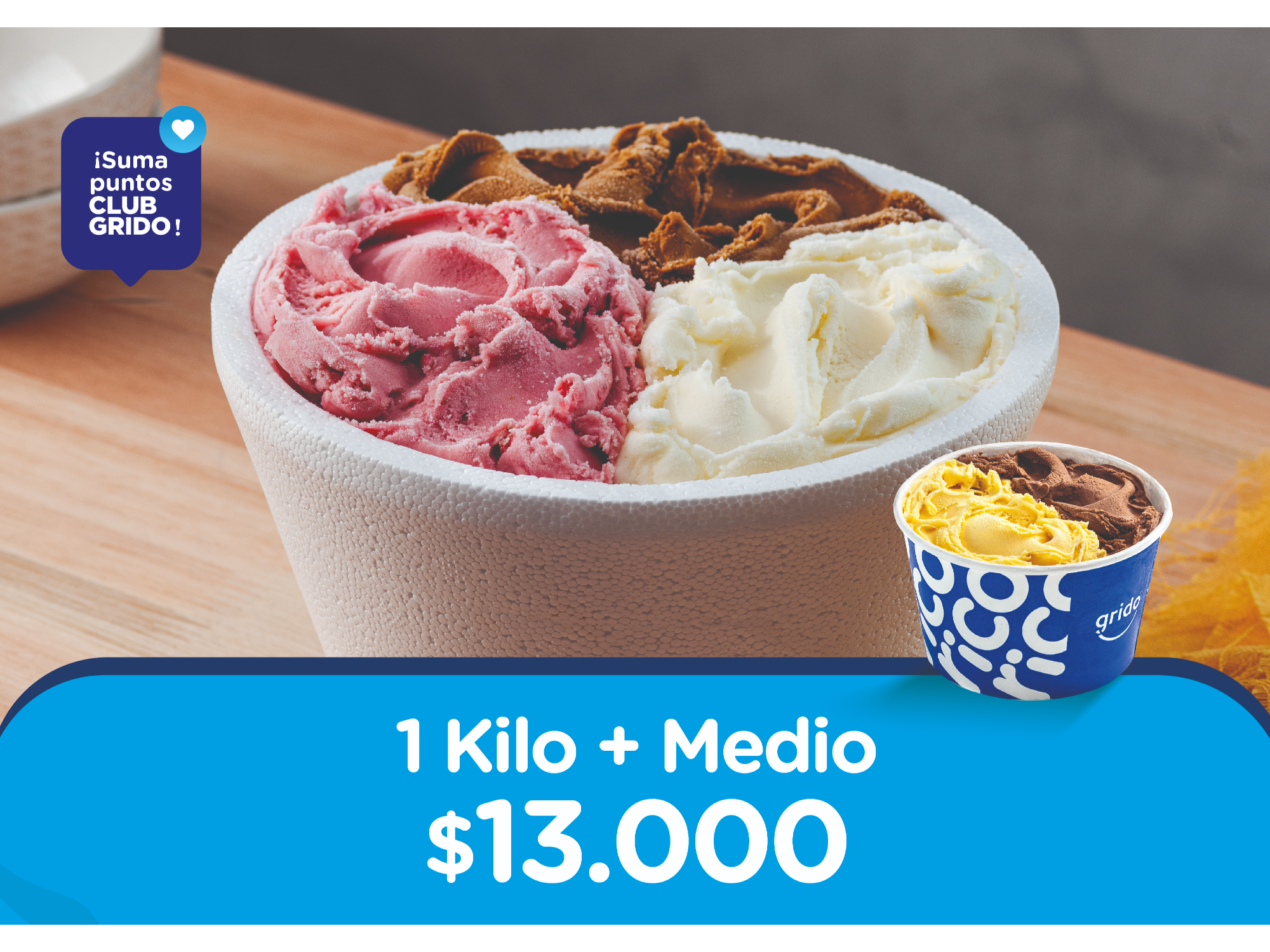 1 KILO + 1/2