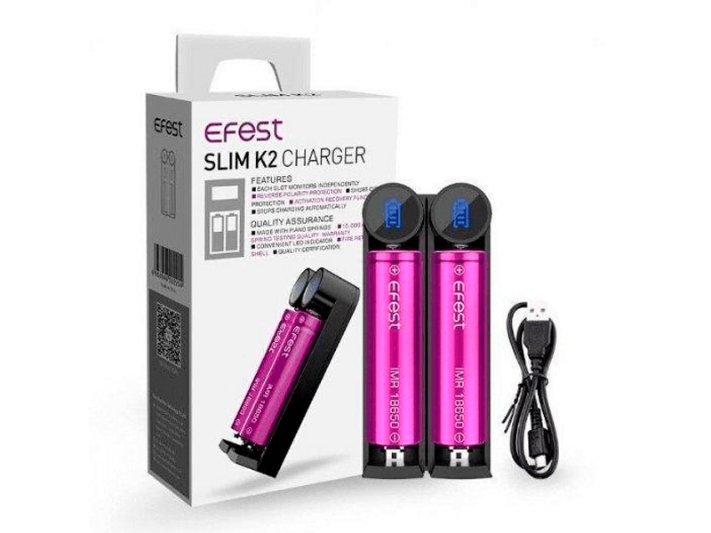 CARGADOR EFEST SLIM K2