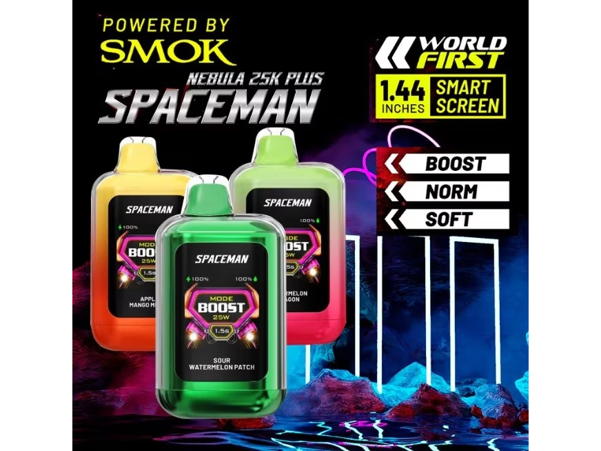 SMOK SPACEMAN  NEBULA 25K 5%(50mg)  LLEVANDO DOS UNIDADES TE QUEDA CADA UNA EN 19.500