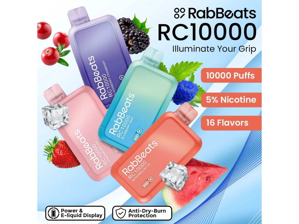 RABBEATS RC 10.000 PUFFS 5%