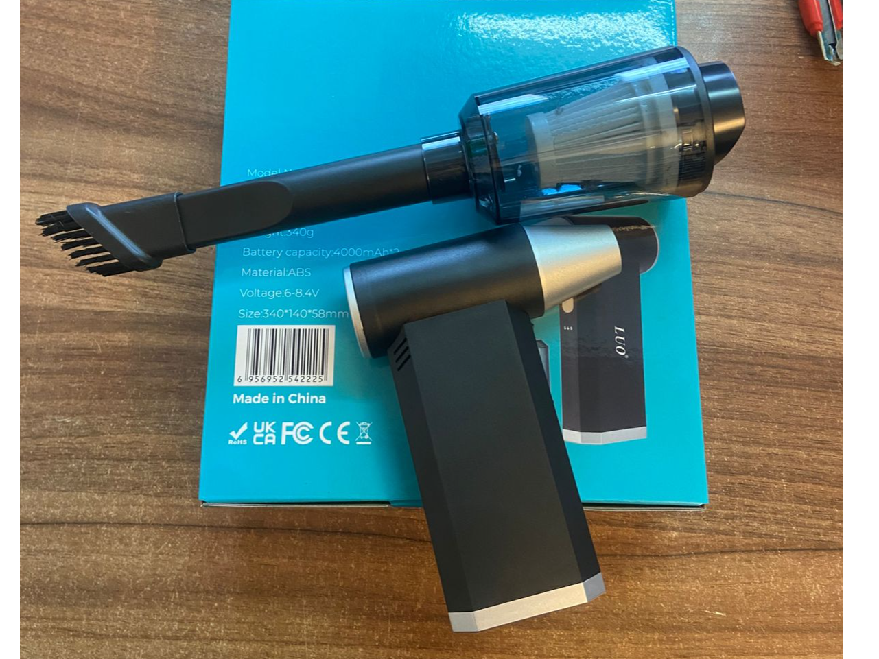 SOPLADORA / ASPIRADORA PORTATIL