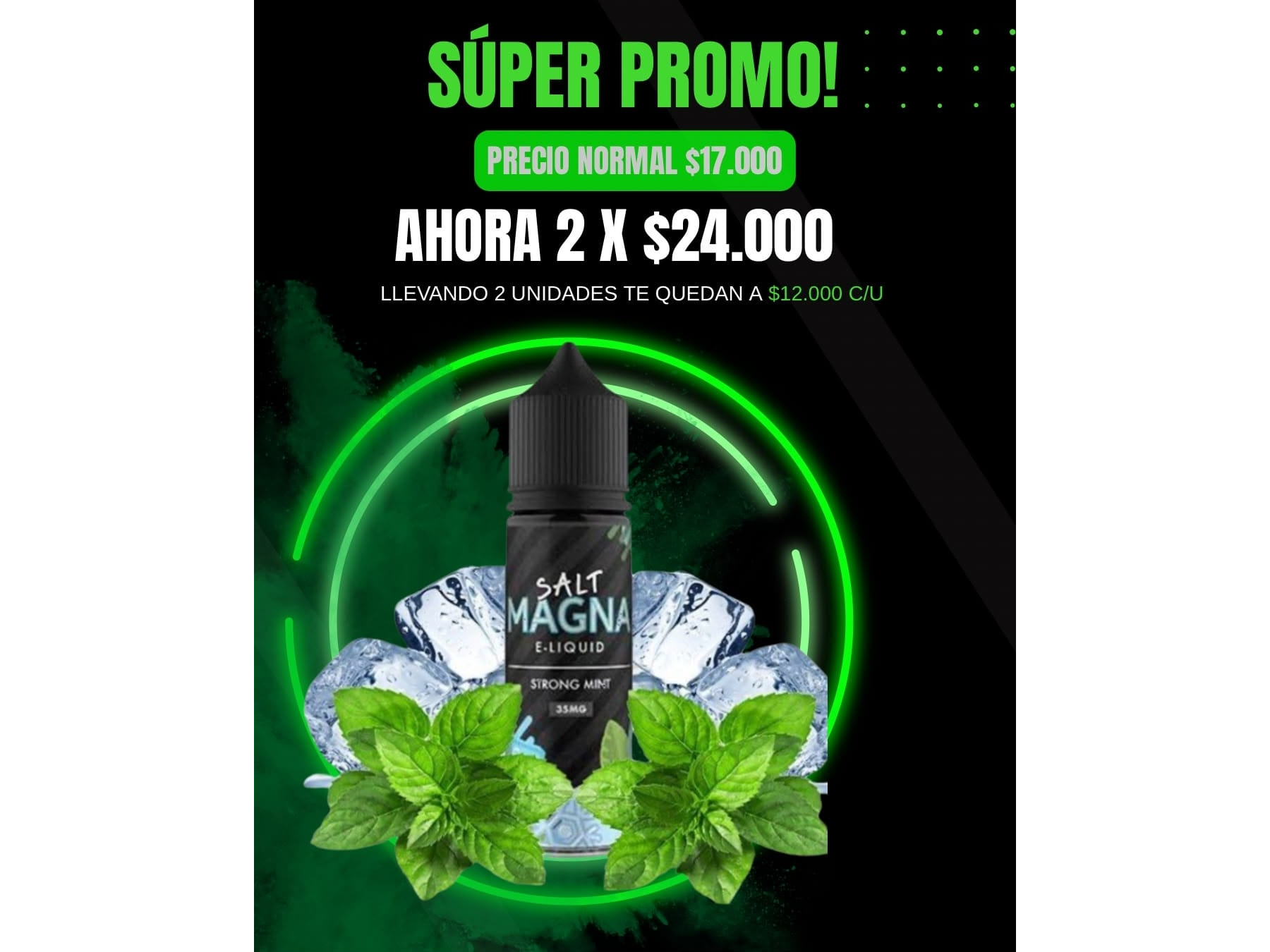 MAGNA SALT 35 MG (llevando dos unidades)