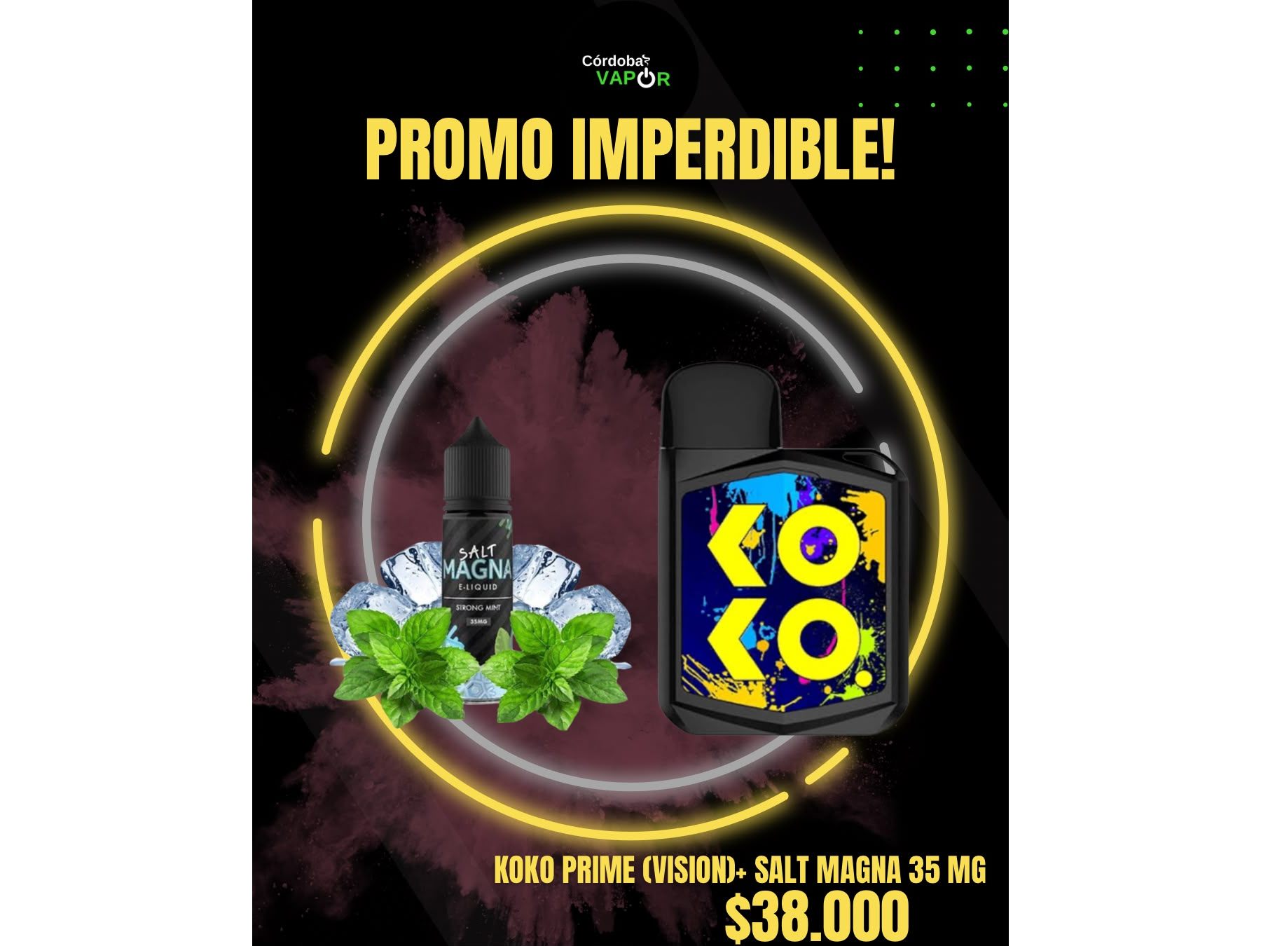 KOKO PRIME + SALT MAGNA 35MG