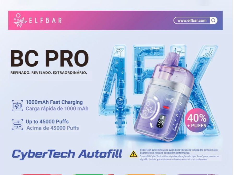 ELFBAR BC PRO 45 K PUFFS 5 %