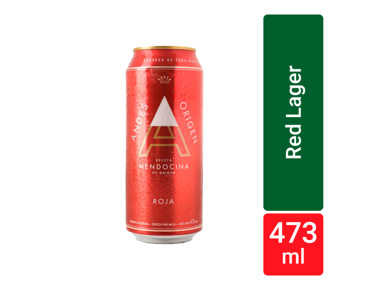 ANDES ROJA LATA X 473