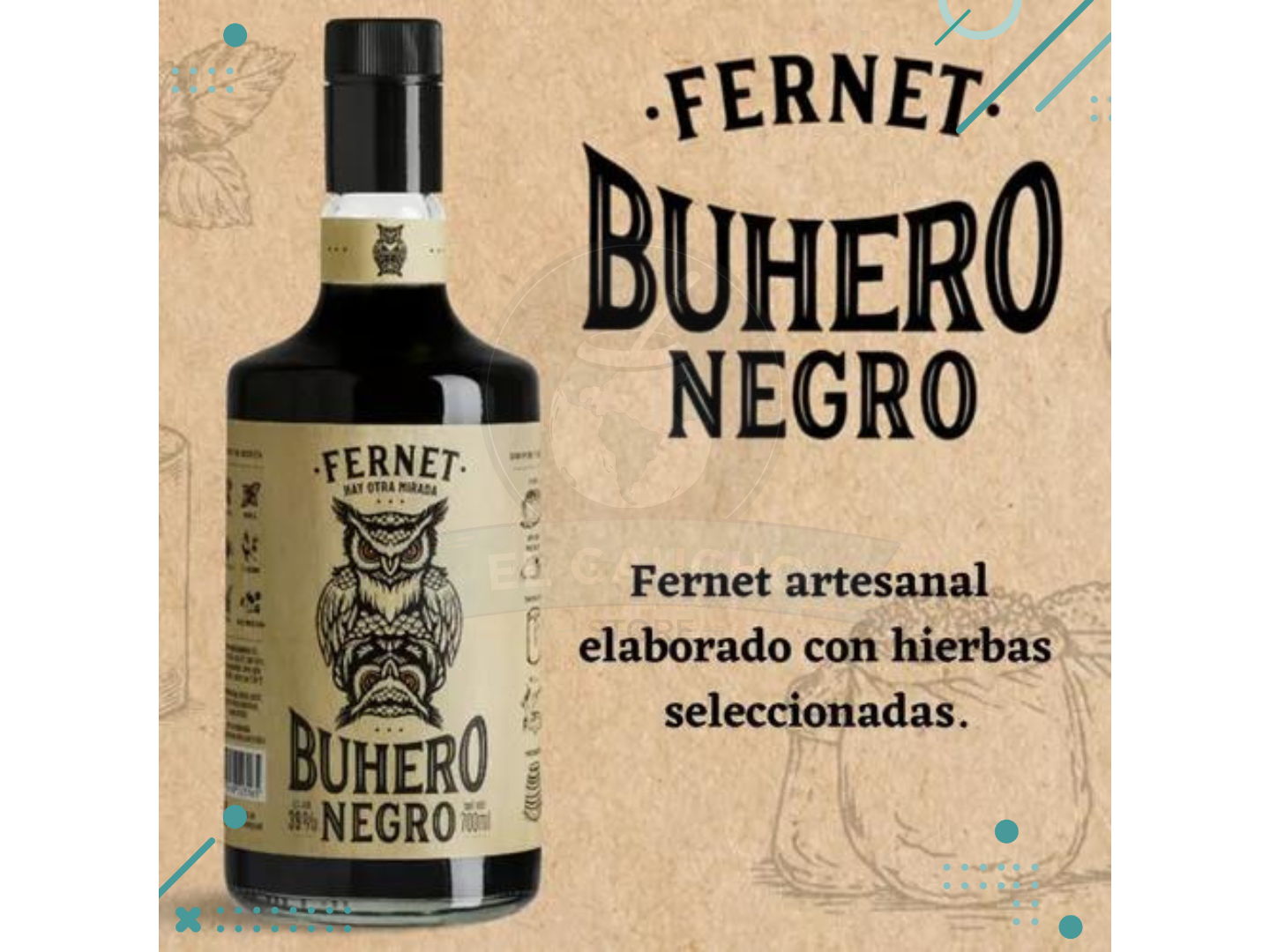 FERNET BUHERO  X 700