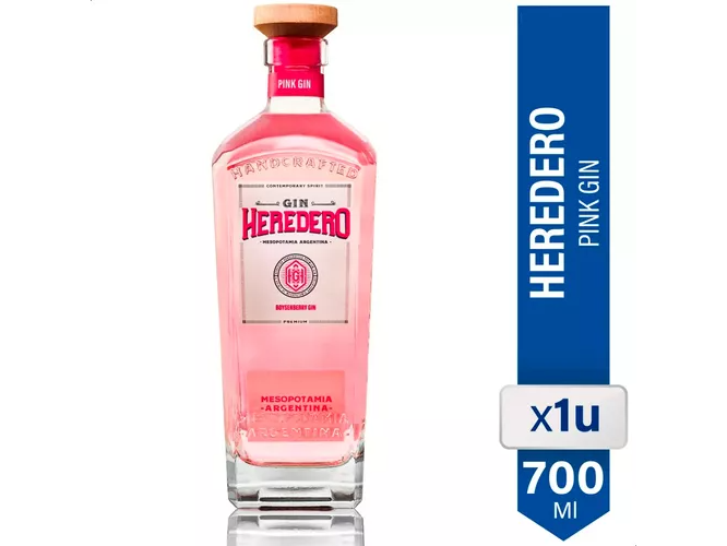 GIN HEREDERO PINK X 700
