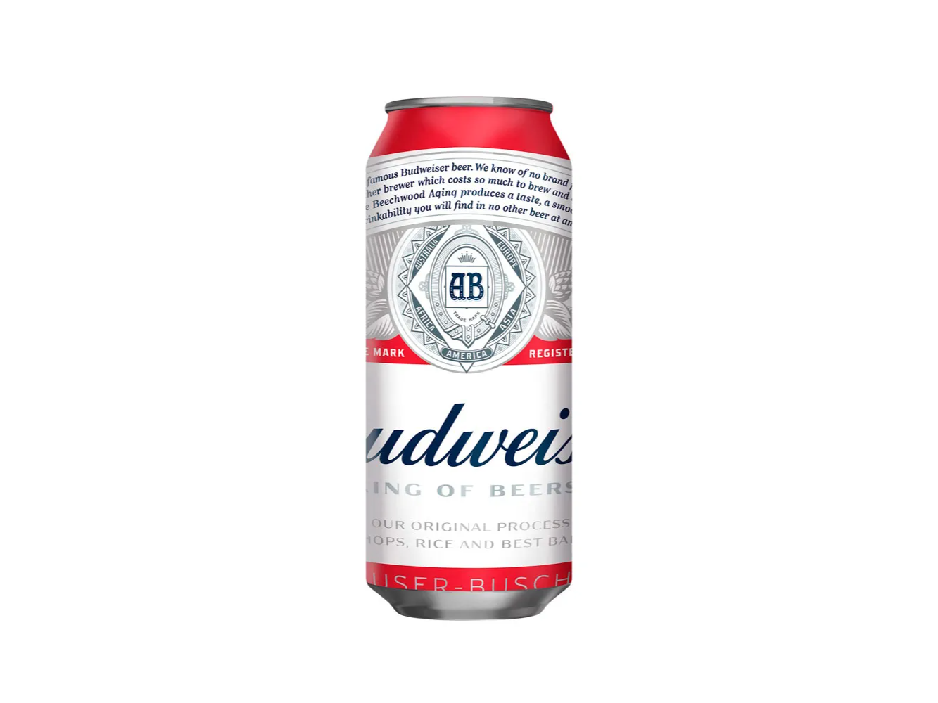BUDWEISER LATA X 473