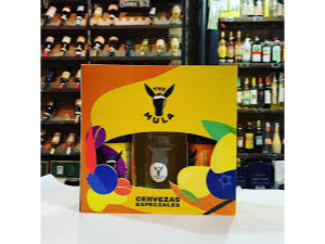 ESTUCHE 2 CERVEZAS MULA MAS VASO