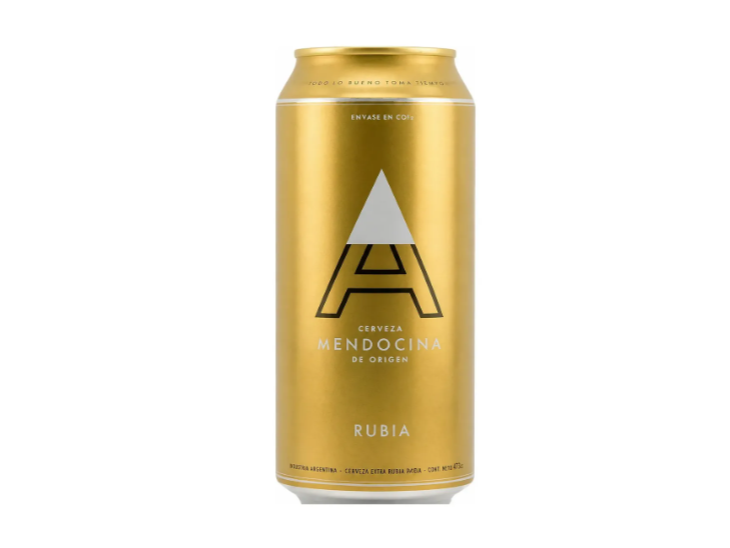 CERVEZA RUBIA ANDES ORIGEN 473CC LATA